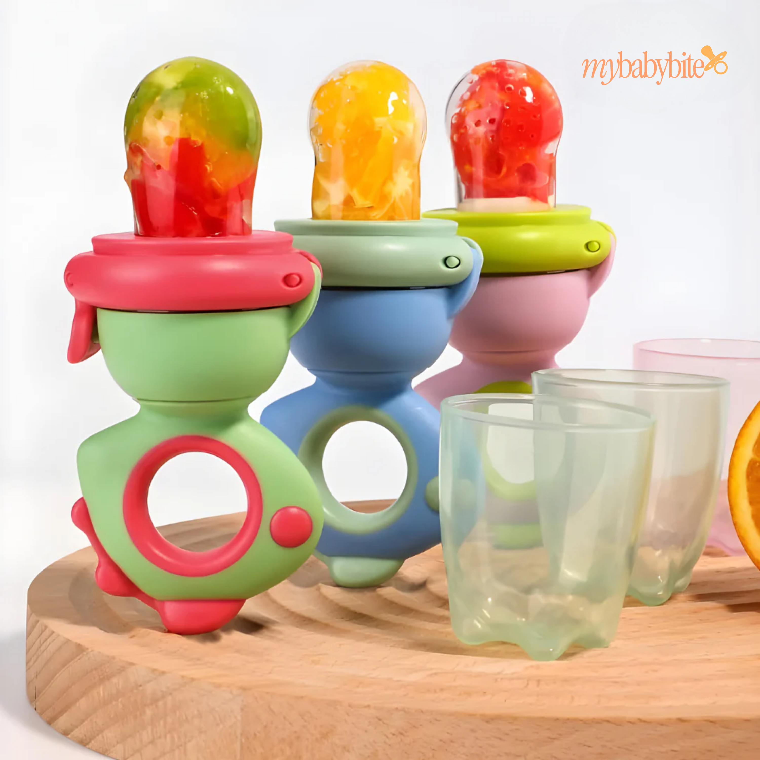 mybabybite™ Silicone Fruit Feeder Pacifier