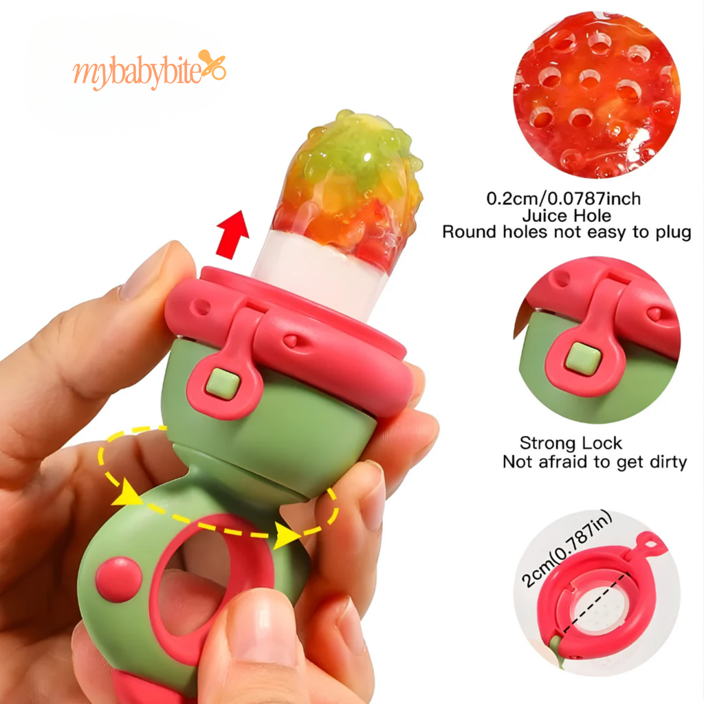 mybabybite™ Silicone Fruit Feeder Pacifier
